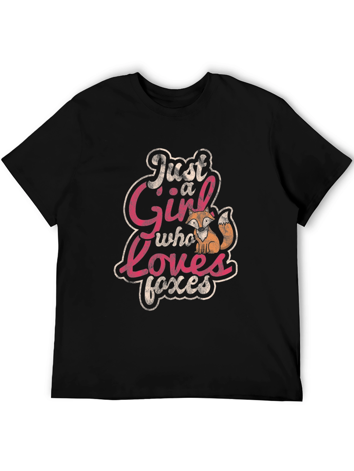 Just a Girl Who Loves Foxes T-Shirt