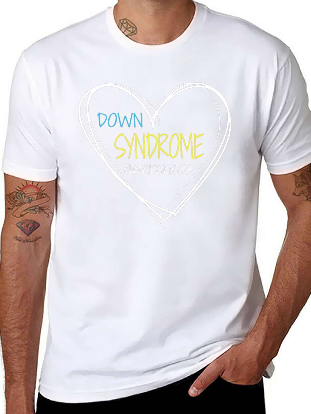 Down Syndrome Awareness T-Shirt - Black