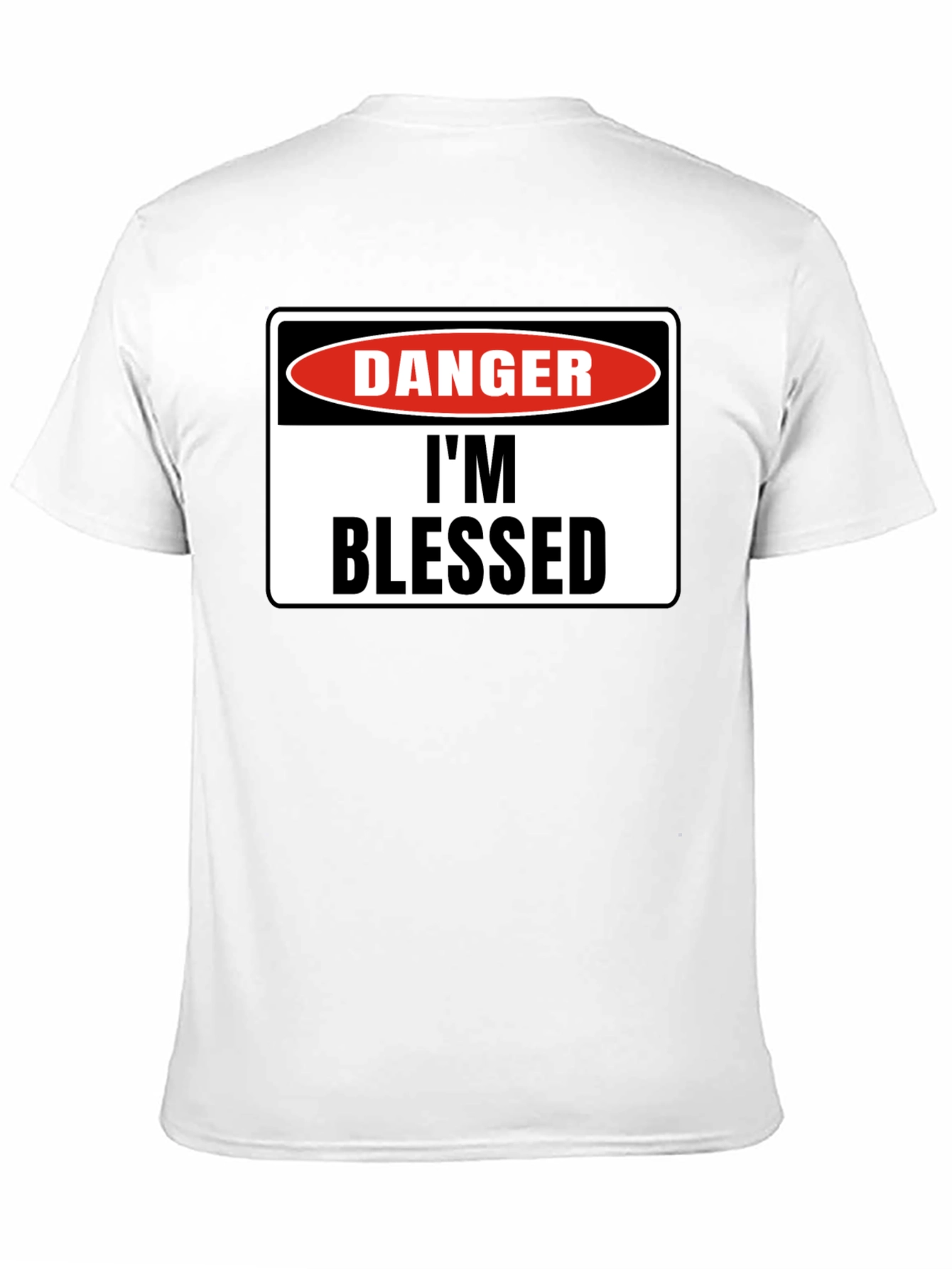 Danger Im Blessed Black T-Shirt
