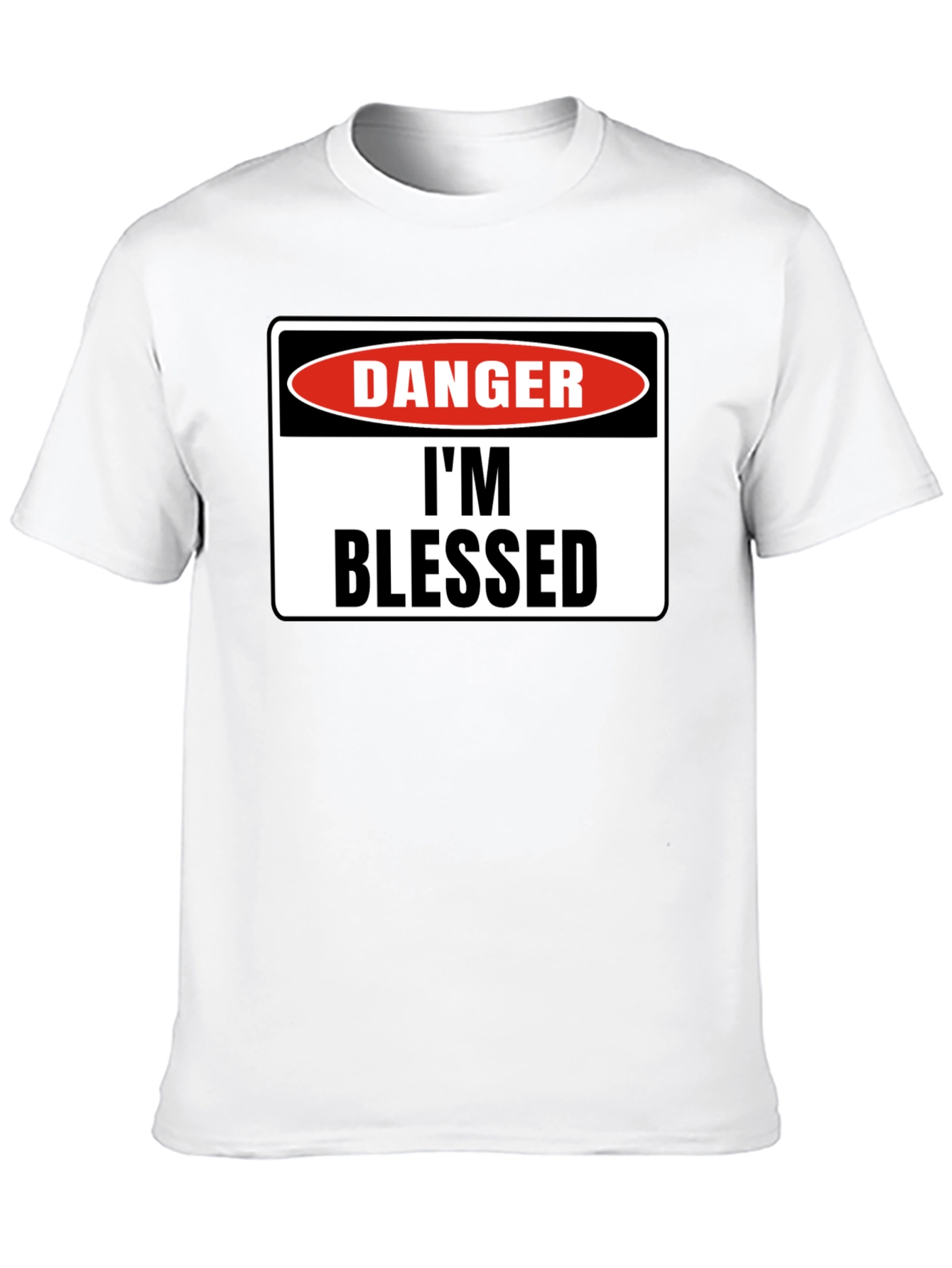 Danger Im Blessed Black T-Shirt