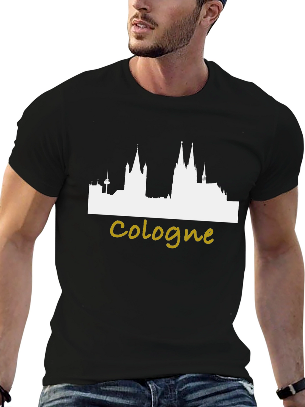 Cologne Skyline T-Shirt - City Souvenir Tee