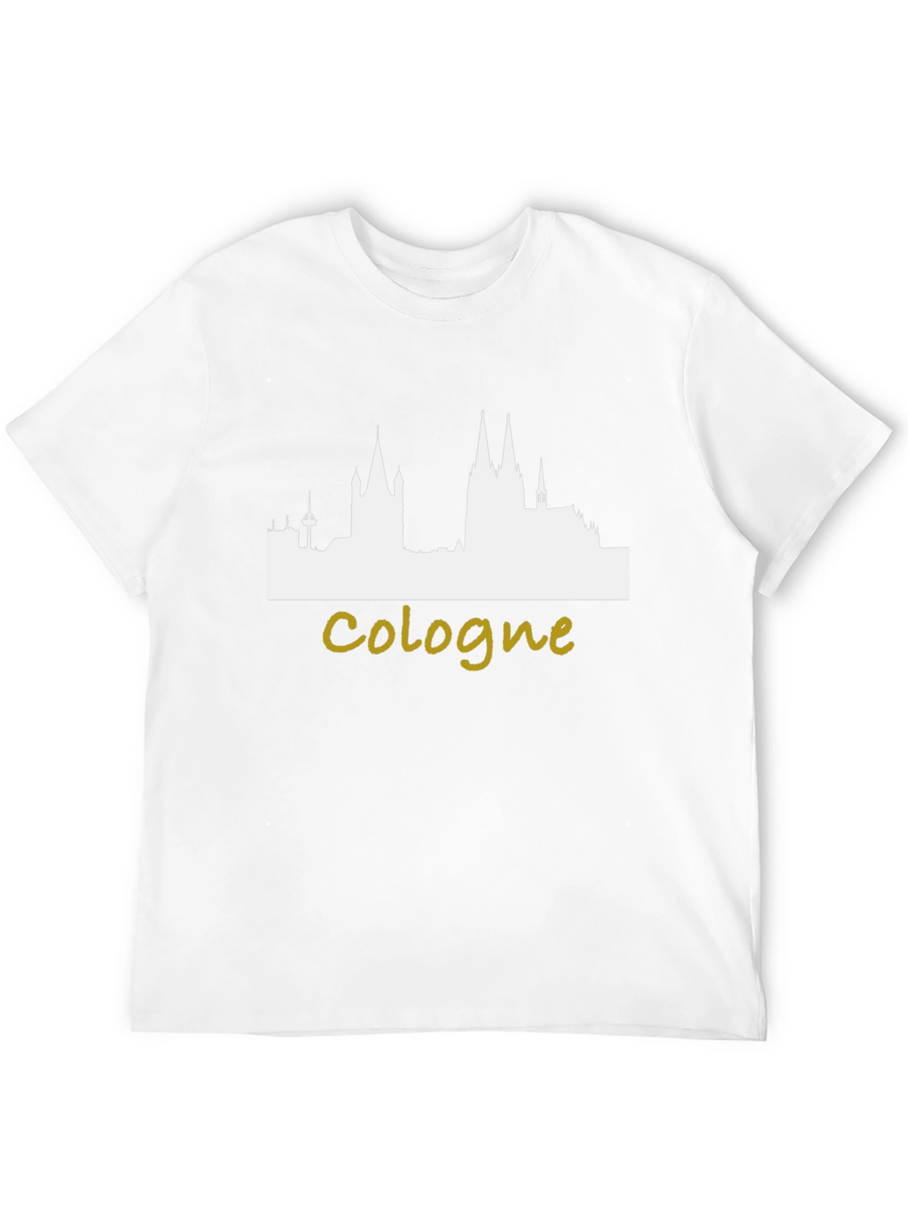Cologne Skyline T-Shirt - City Souvenir Tee