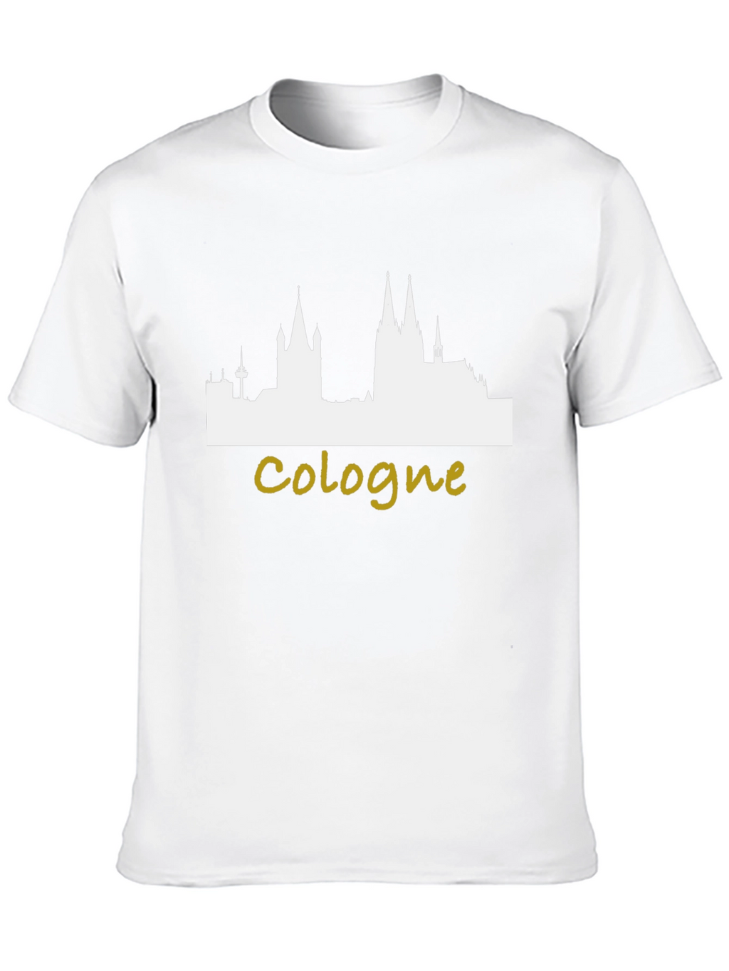 Cologne Skyline T-Shirt - City Souvenir Tee