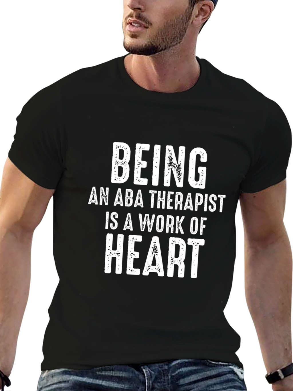 ABA Therapist Heart T-Shirt