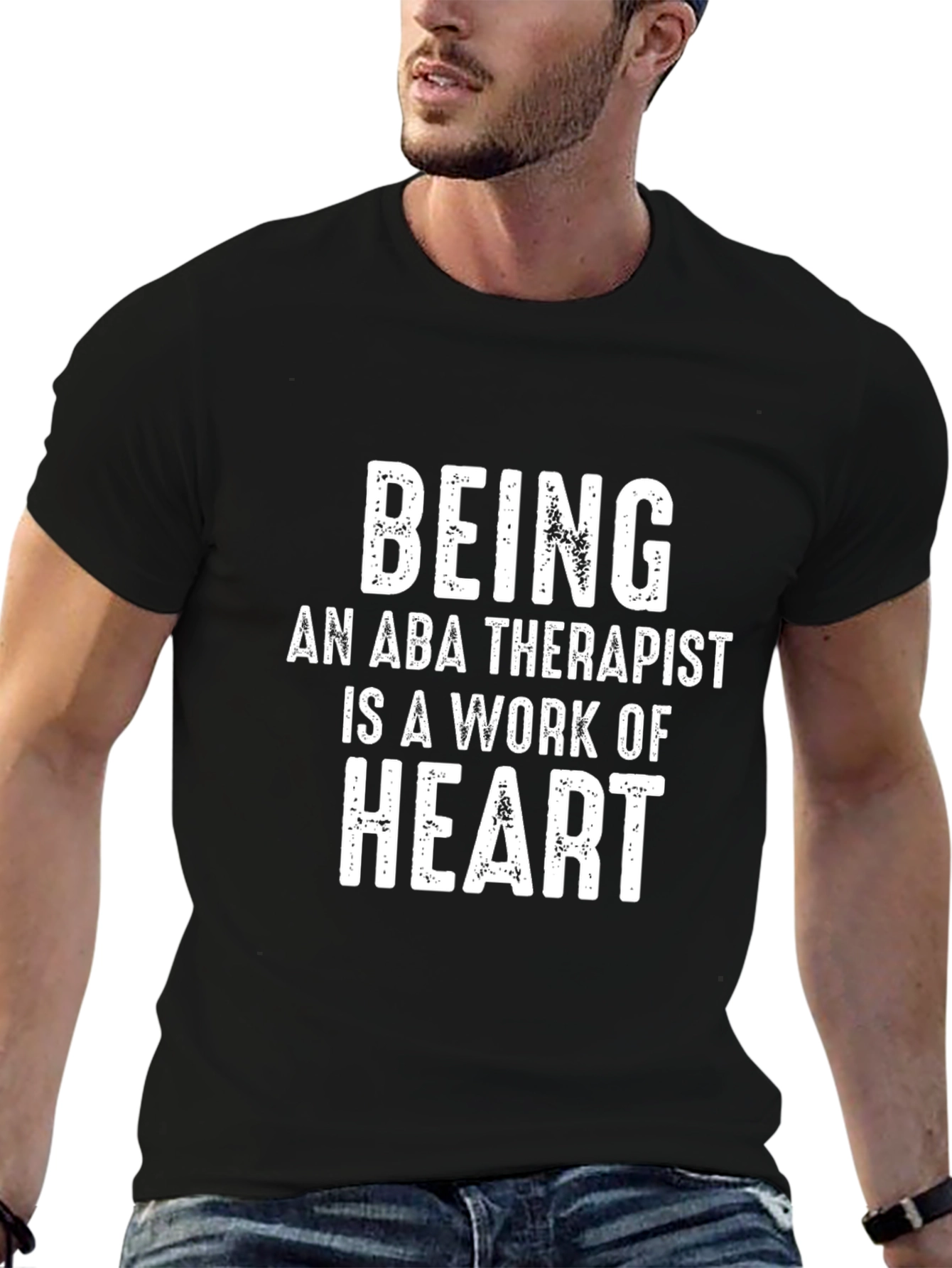 ABA Therapist Heart T-Shirt
