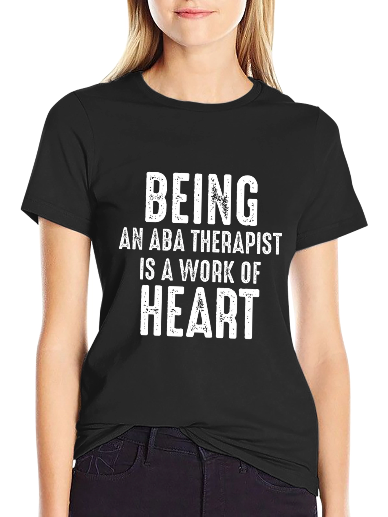 ABA Therapist Heart T-Shirt