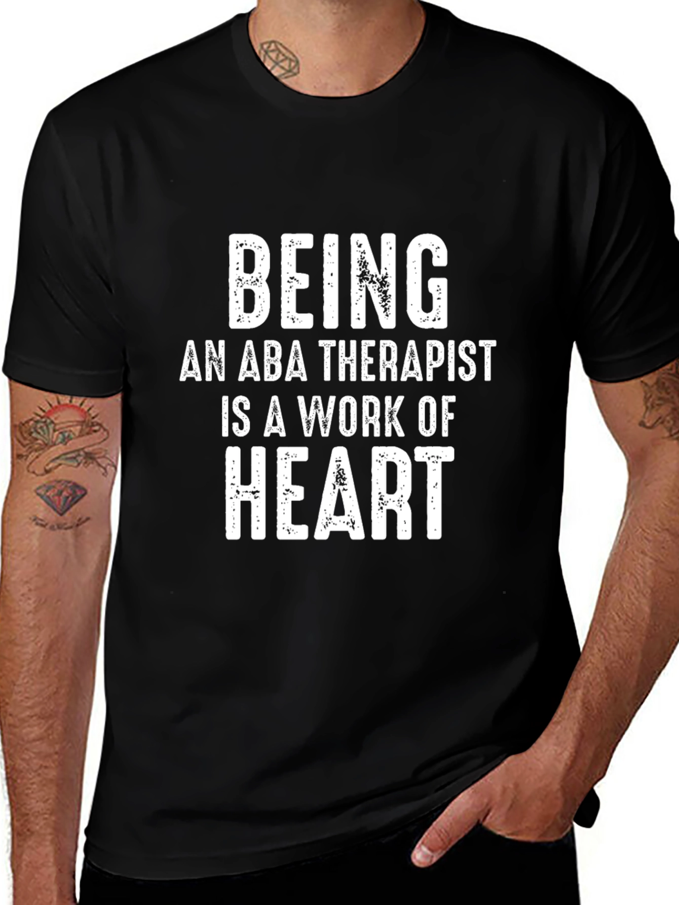 ABA Therapist Heart T-Shirt