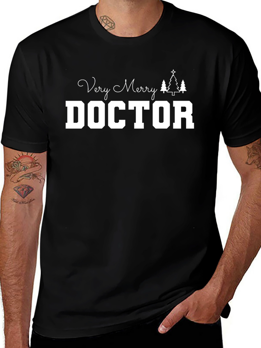 Very Merry Doctor Christmas T-Shirt