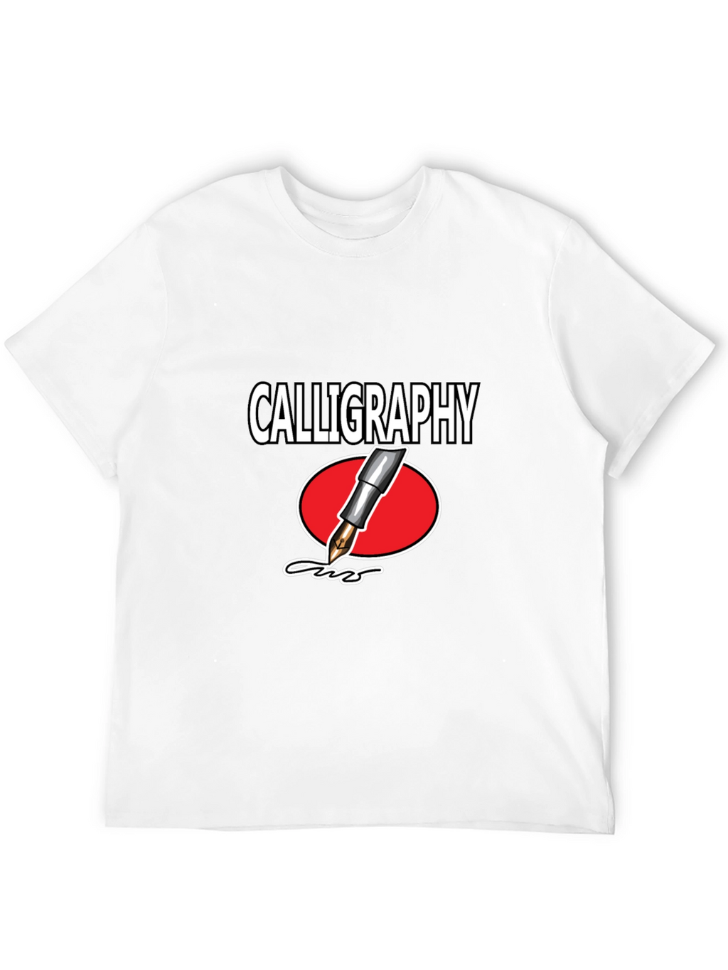 Calligraphy T-Shirt: Artistic Writer Tee
