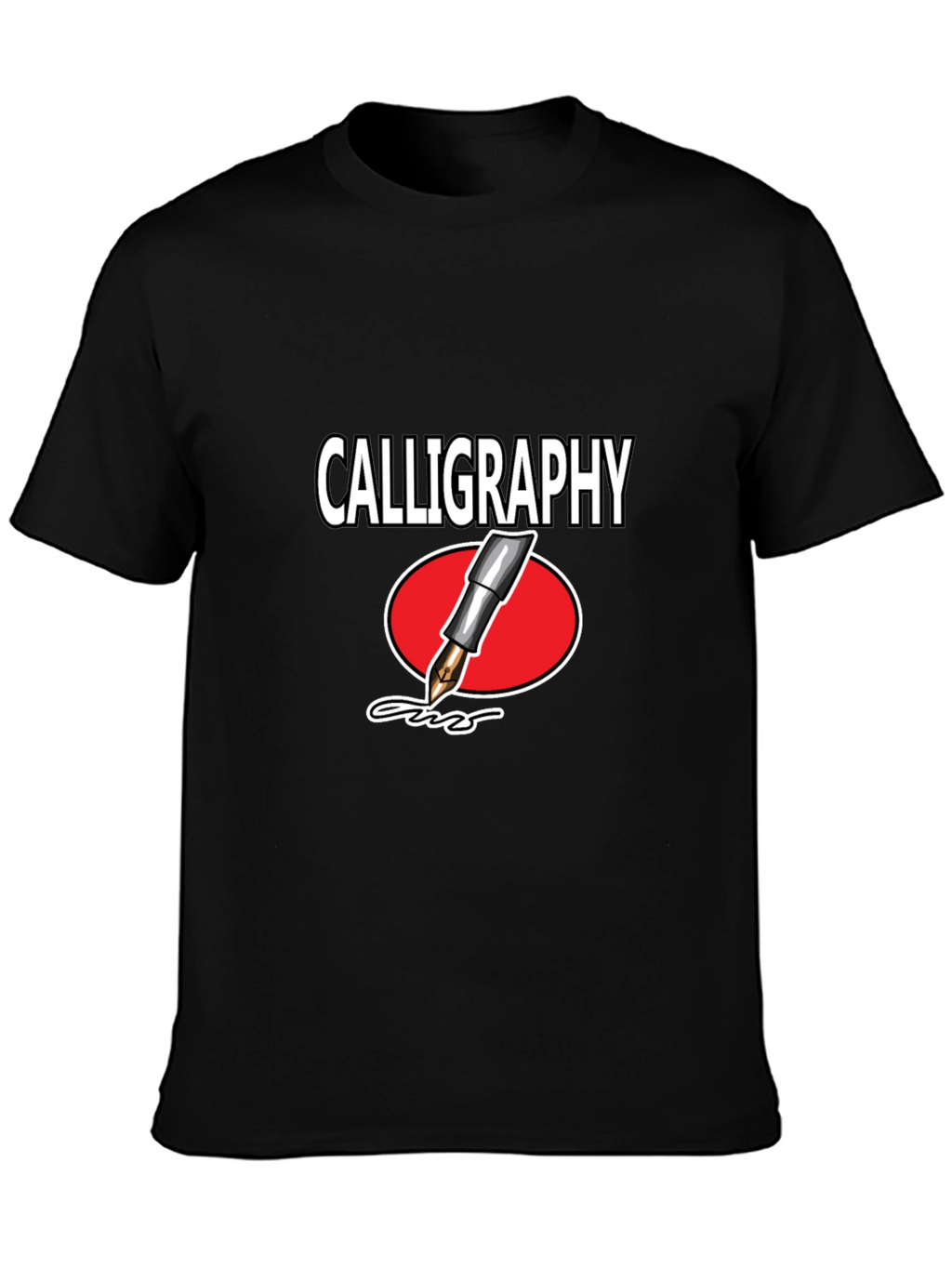 Calligraphy T-Shirt: Artistic Writer Tee
