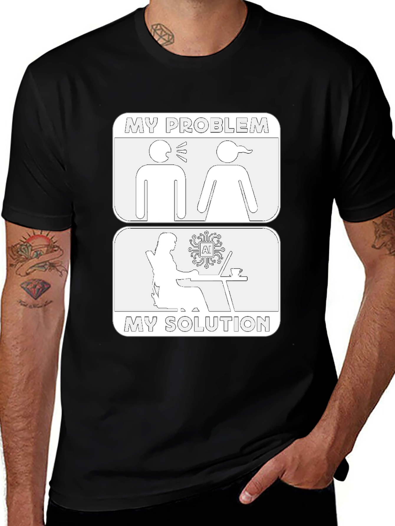AI My Problem My Solution T-Shirt