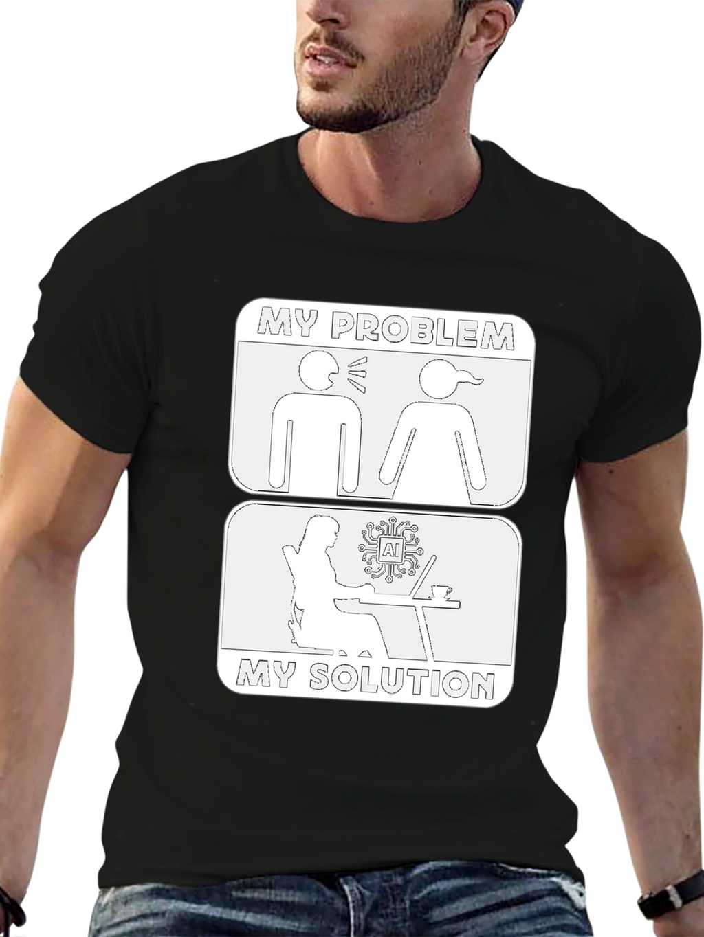 AI My Problem My Solution T-Shirt