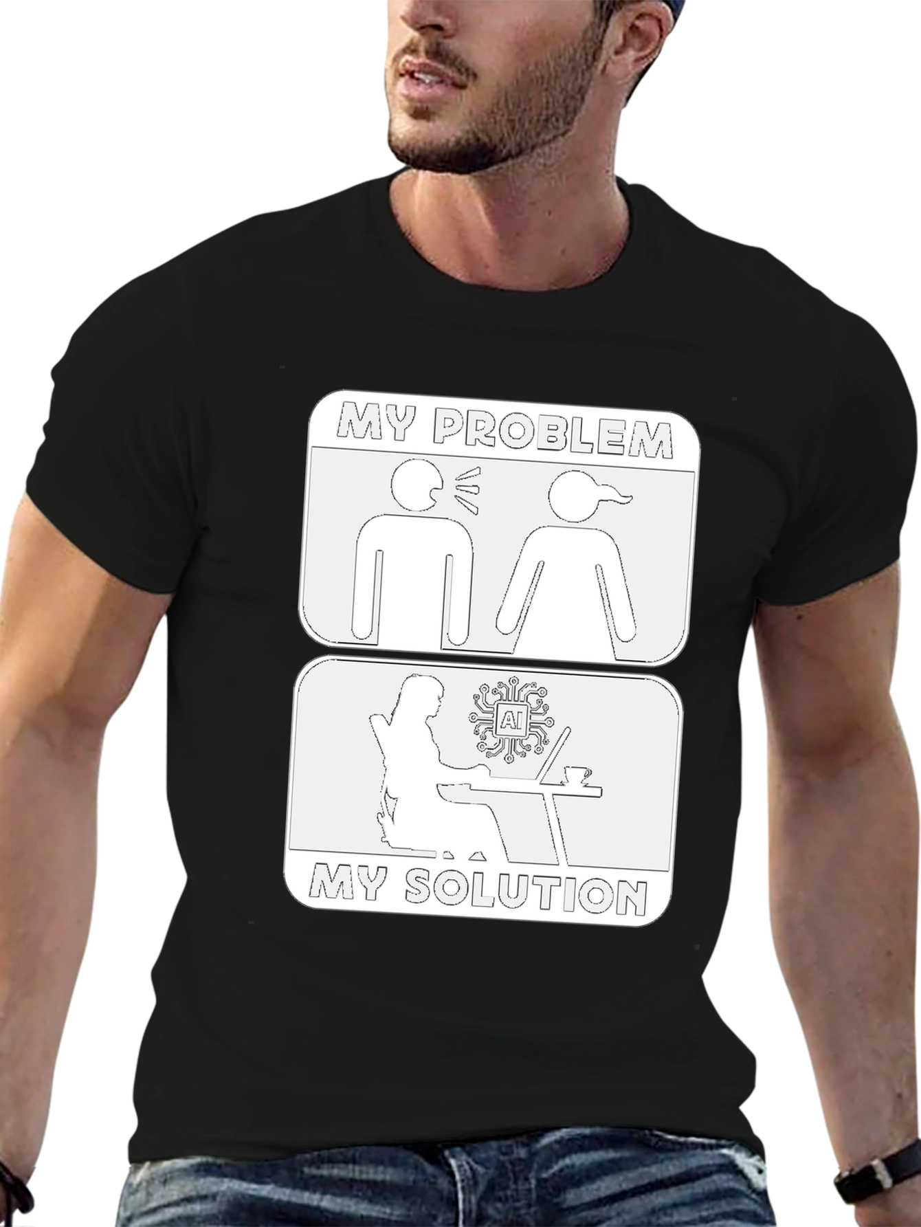 AI My Problem My Solution T-Shirt