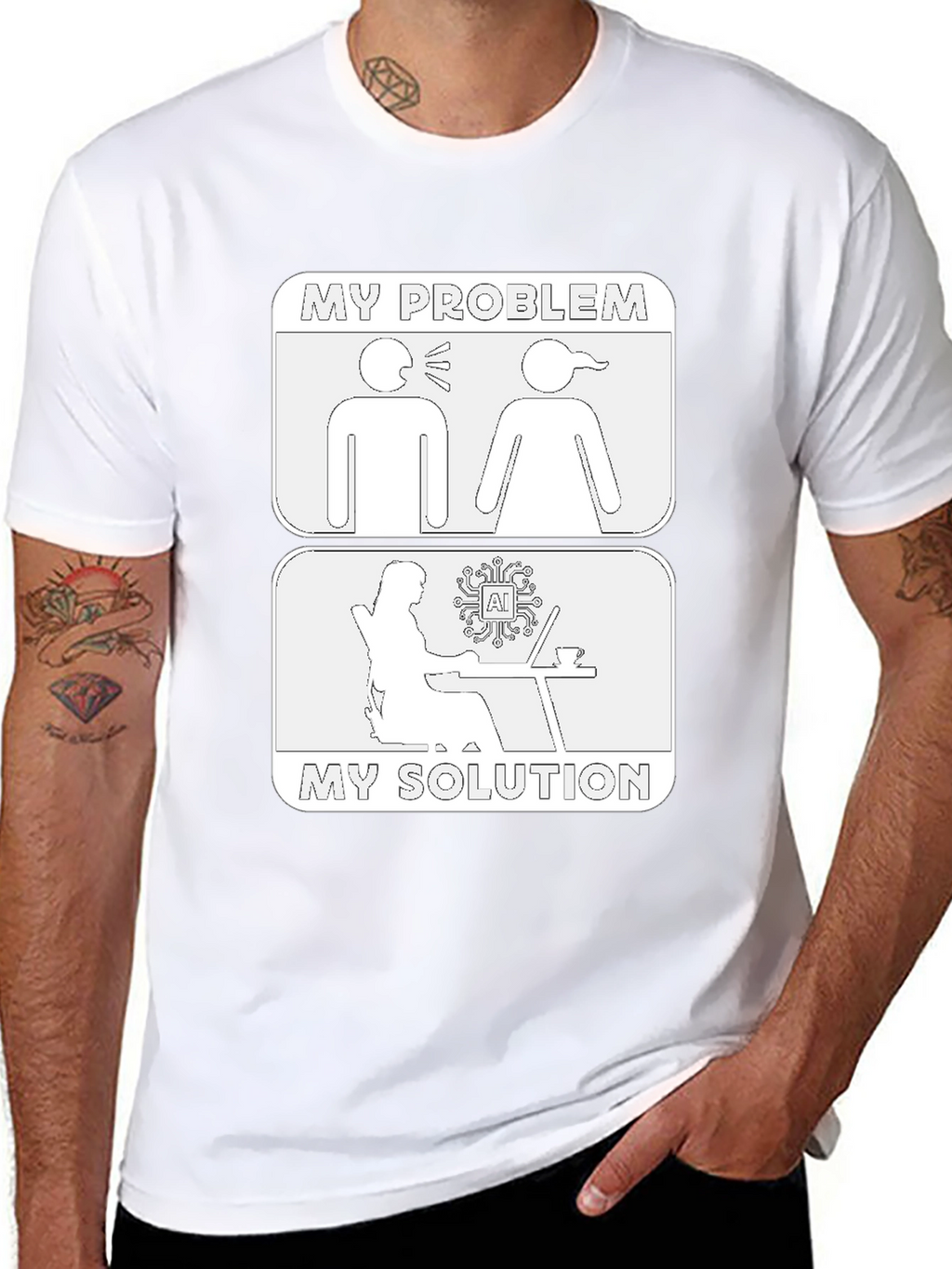 AI My Problem My Solution T-Shirt