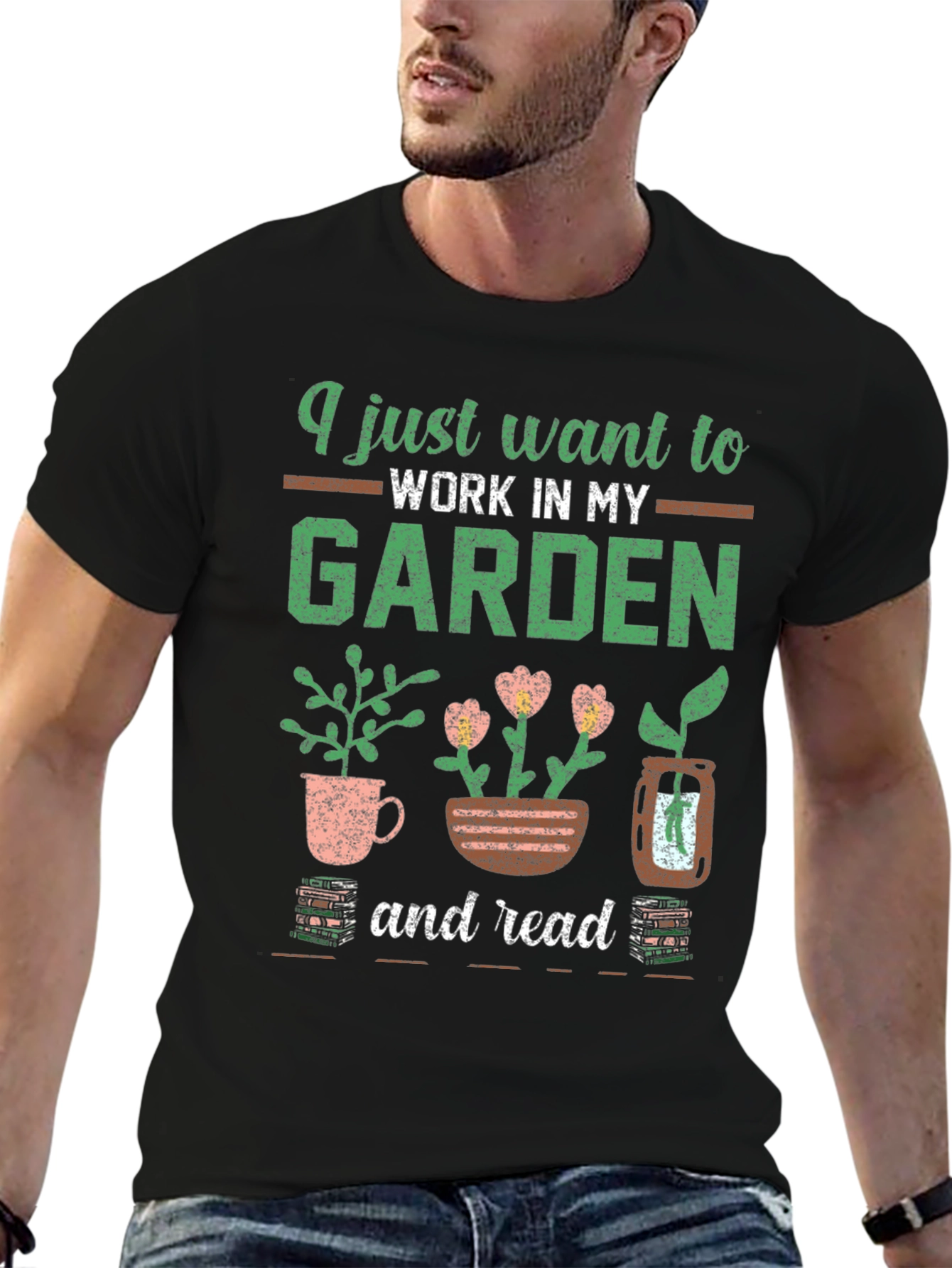 Gardening & Reading T-Shirt