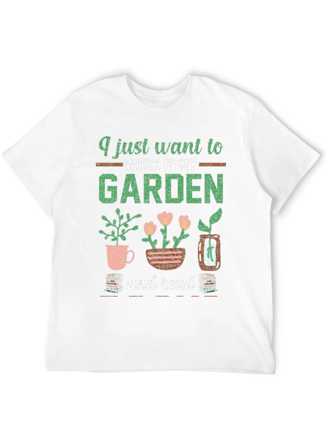 Gardening & Reading T-Shirt