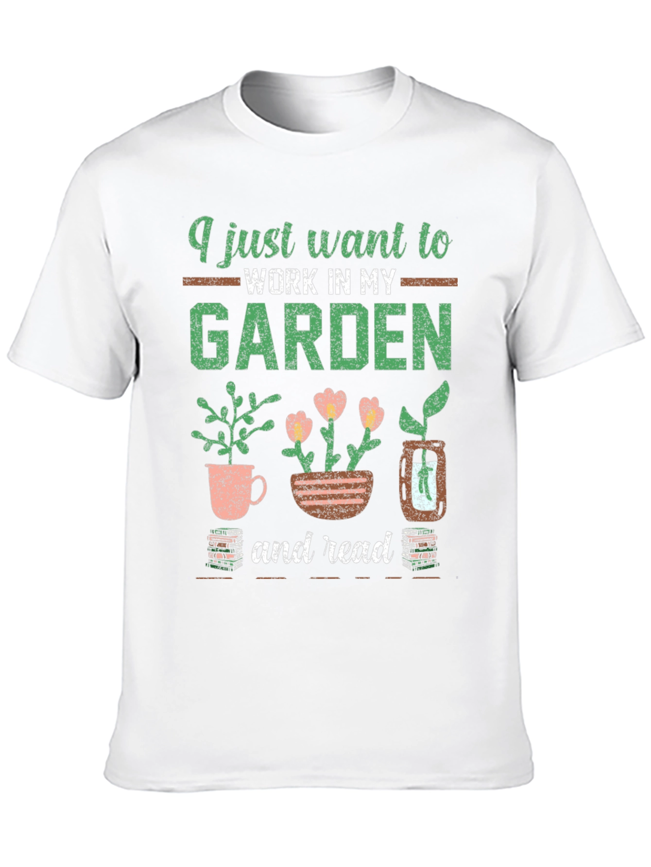 Gardening & Reading T-Shirt