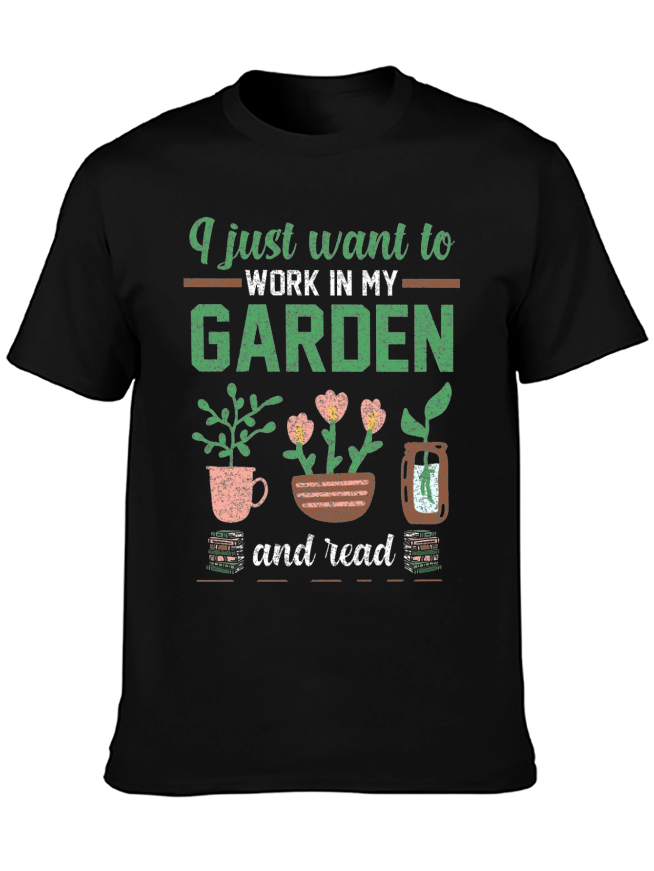 Gardening & Reading T-Shirt