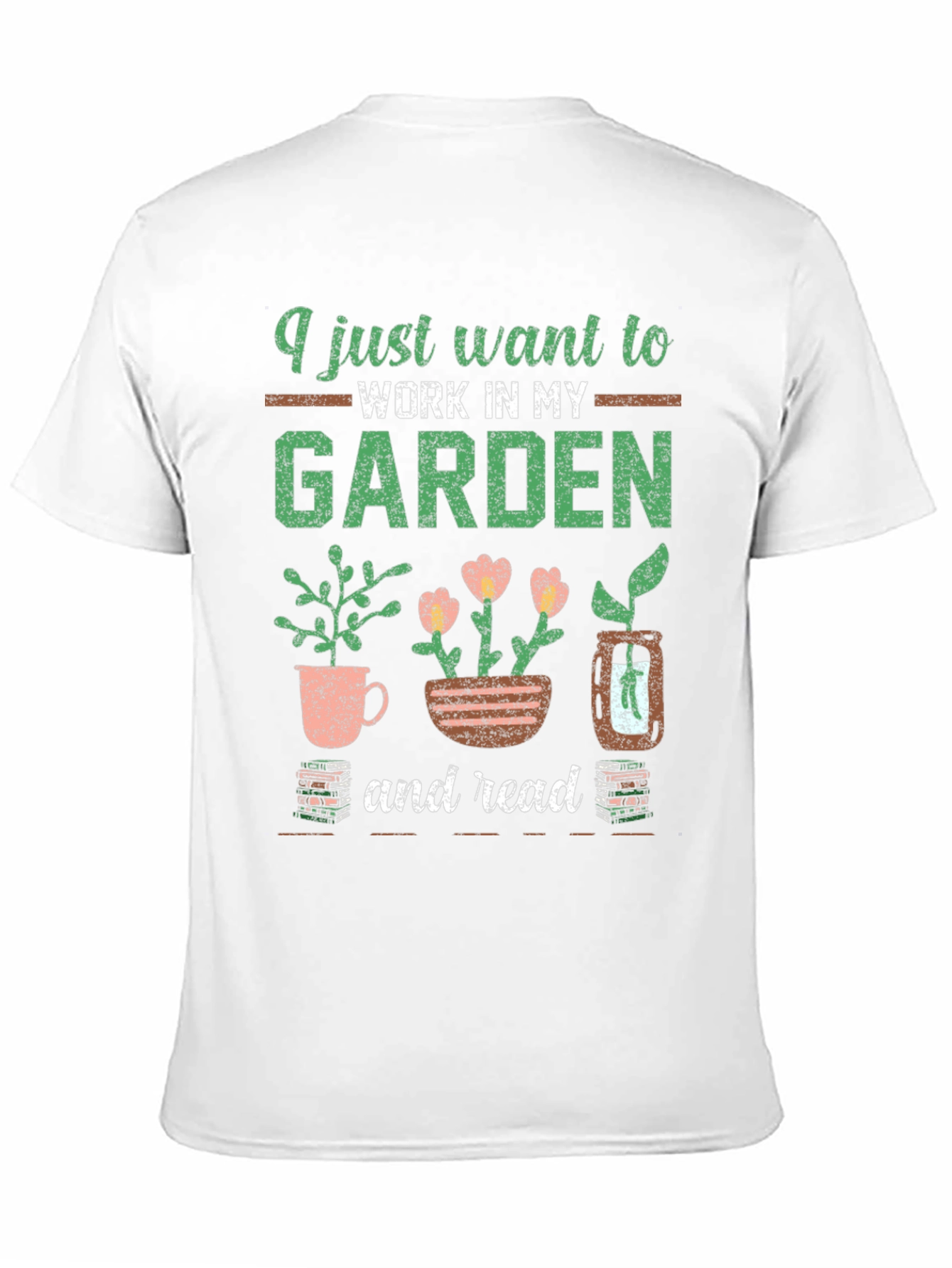 Gardening & Reading T-Shirt