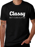 Classy Cuss T-Shirt - Funny Graphic Tee