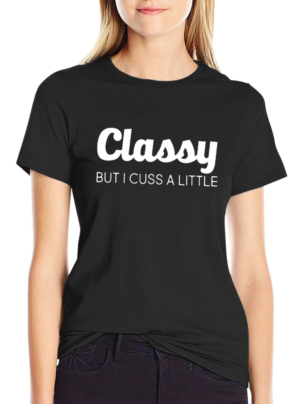 Classy Cuss T-Shirt - Funny Graphic Tee