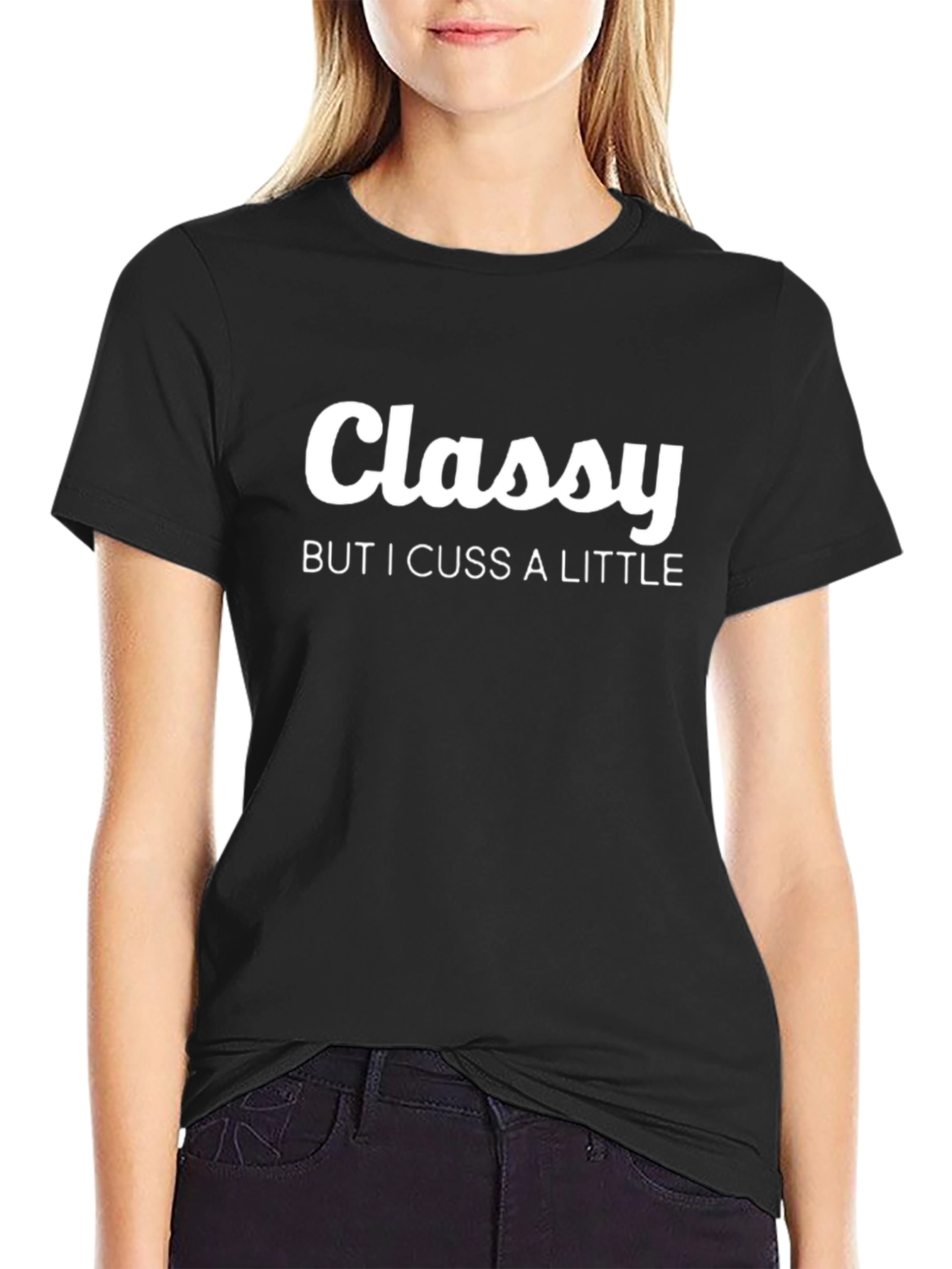 Classy Cuss T-Shirt - Funny Graphic Tee