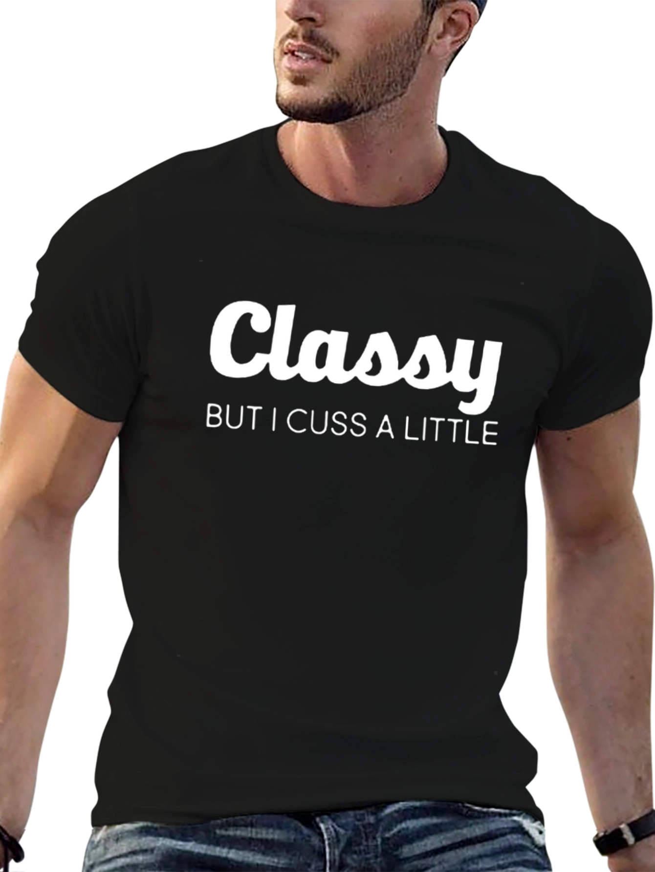 Classy Cuss T-Shirt - Funny Graphic Tee