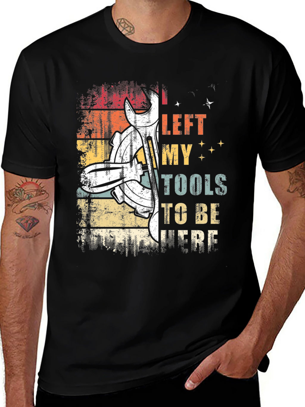 Mechanic Tools Graphic T-Shirt