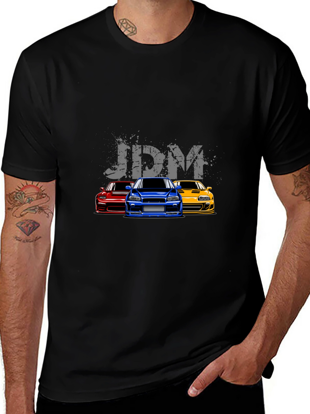 JDM Cars Graphic T-Shirt