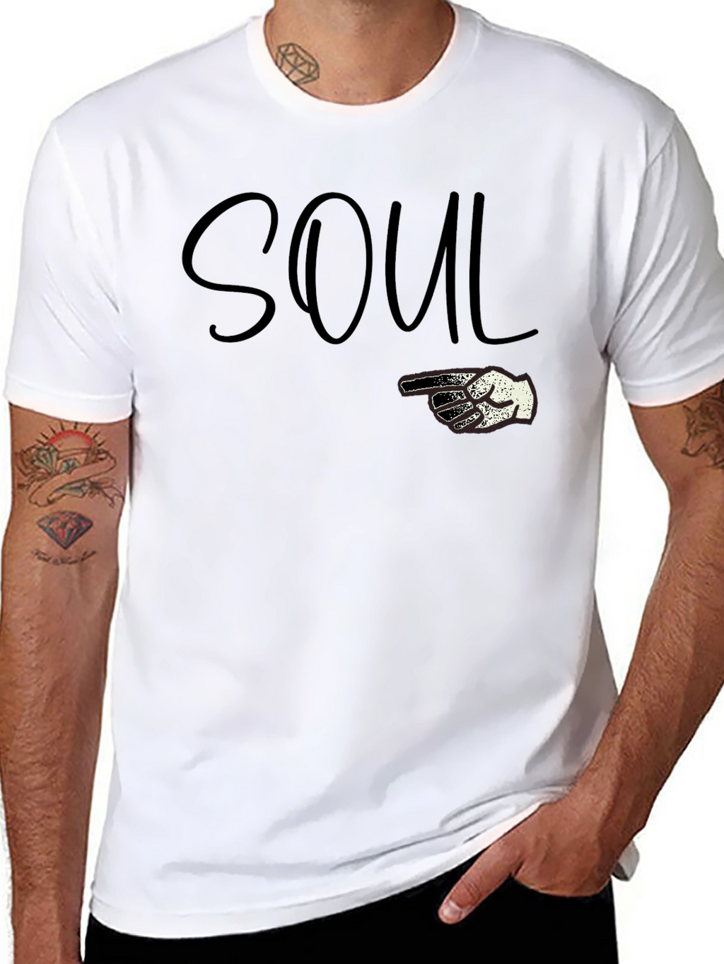 Soulmate Pointing Graphic T-Shirt