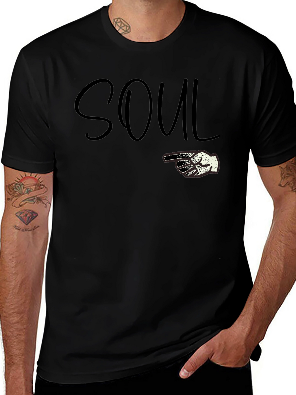 Soulmate Pointing Graphic T-Shirt