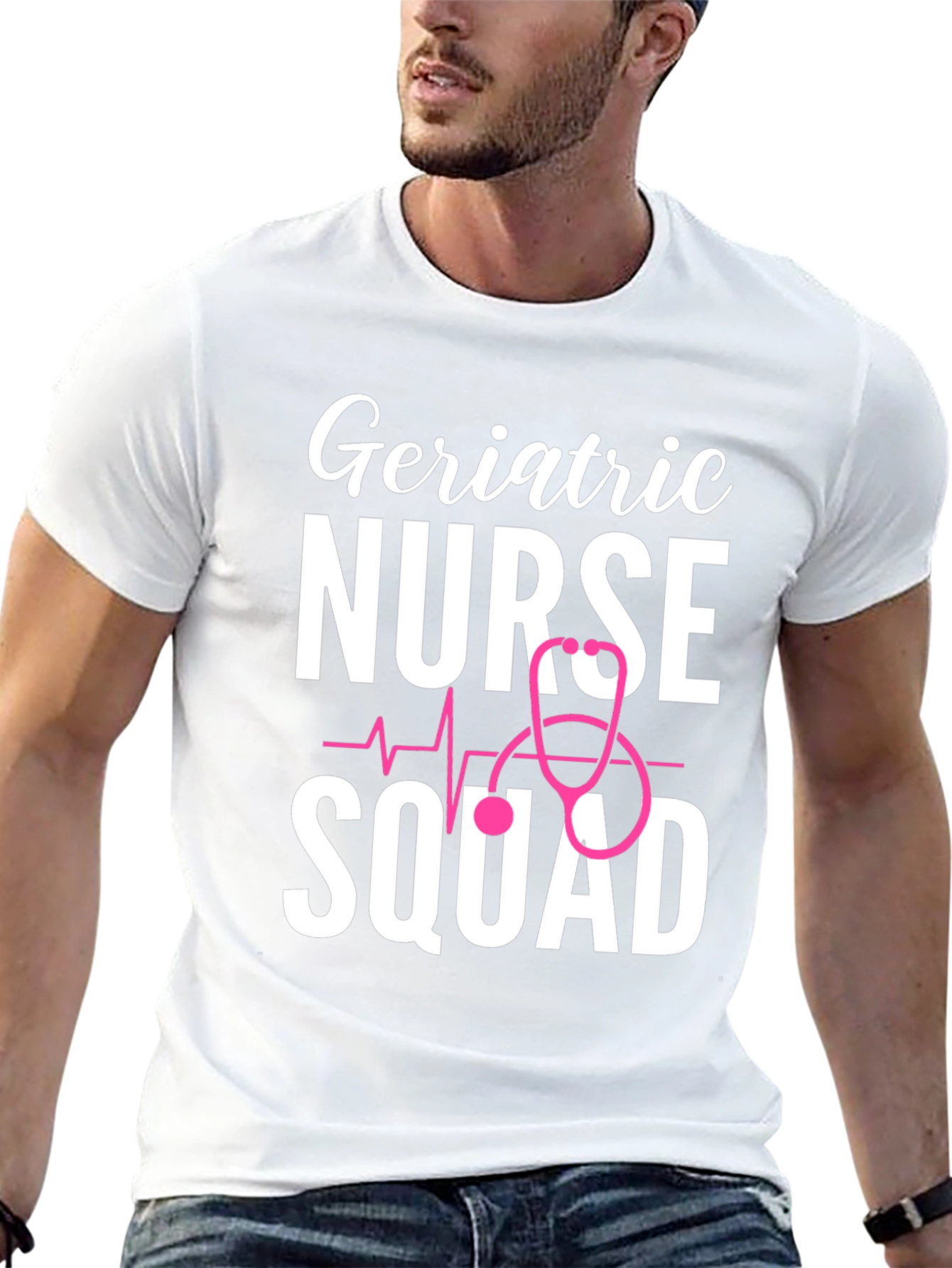 Geriatric Nurse Squad Graphic Tee
