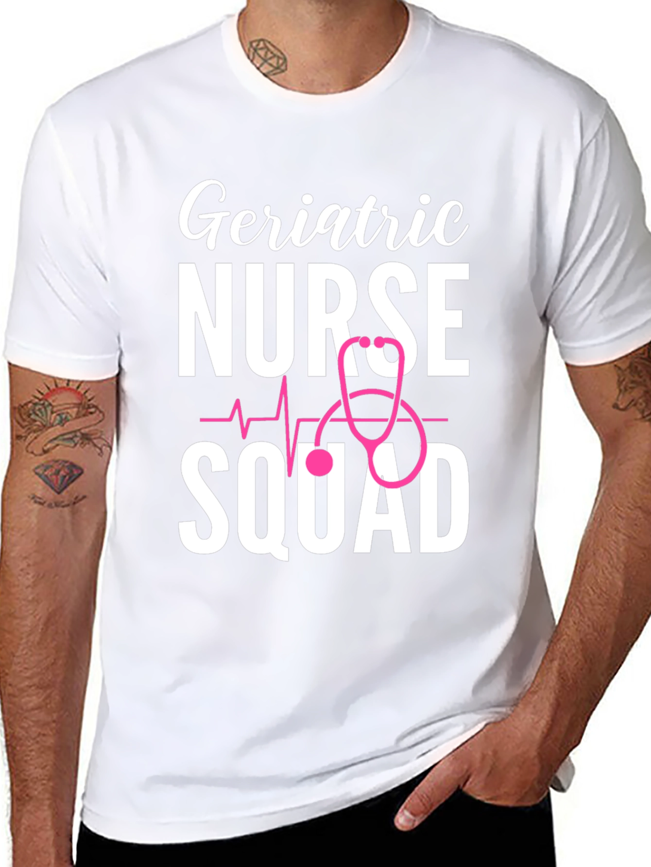 Geriatric Nurse Squad Graphic Tee