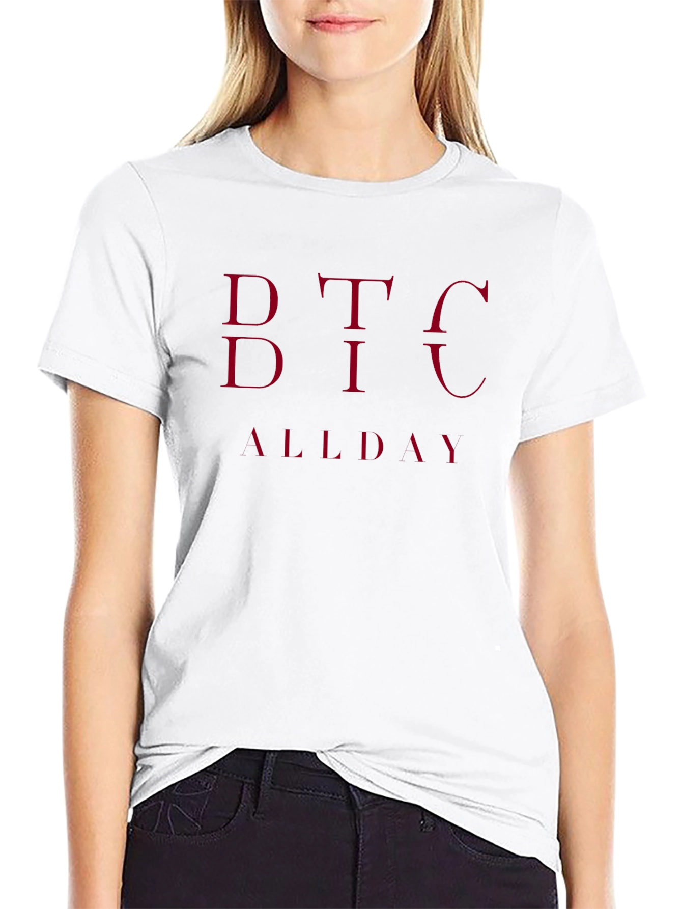 BTC ALLDAY Graphic Tee - Black