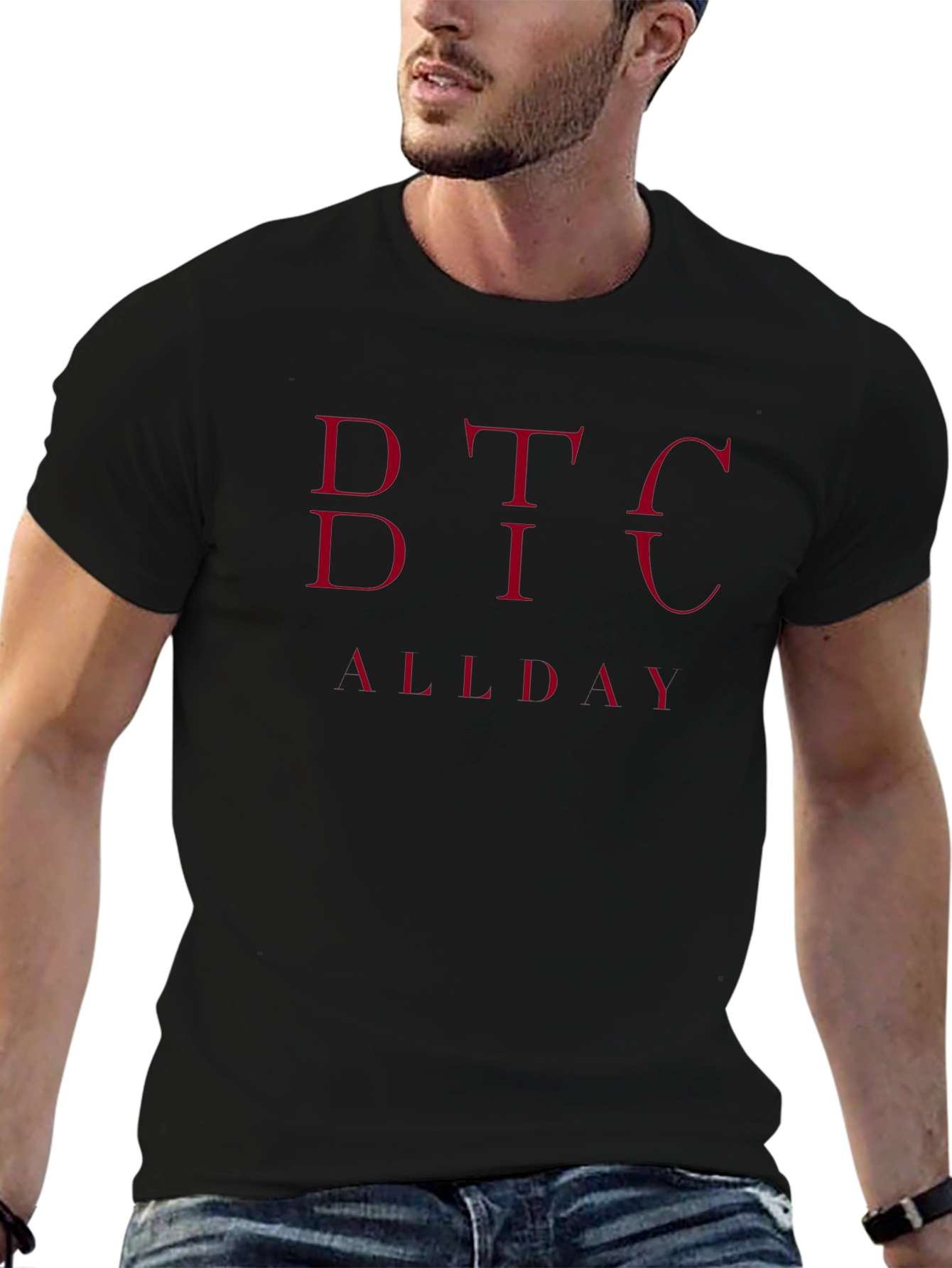 BTC ALLDAY Graphic Tee - Black