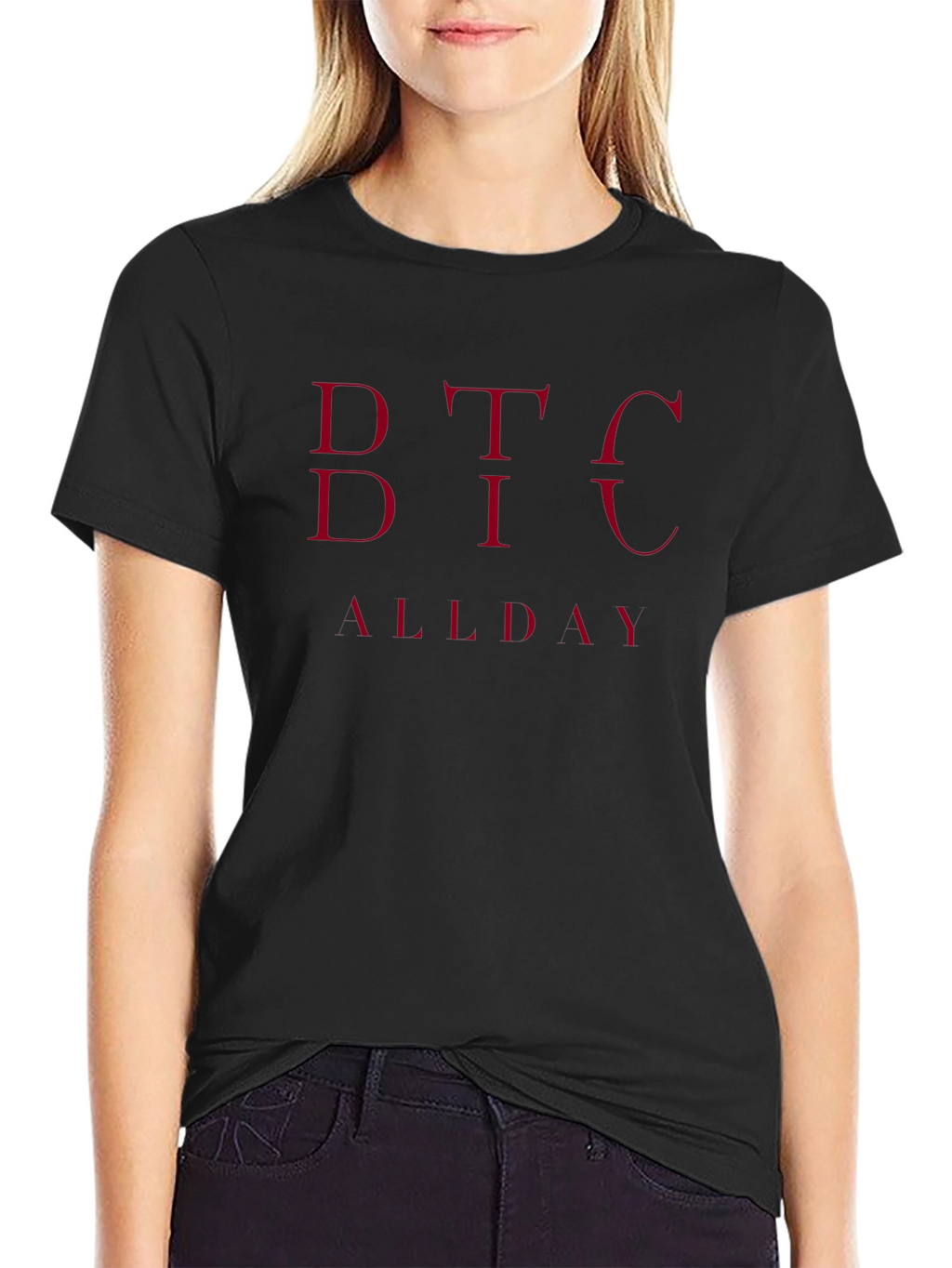 BTC ALLDAY Graphic Tee - Black