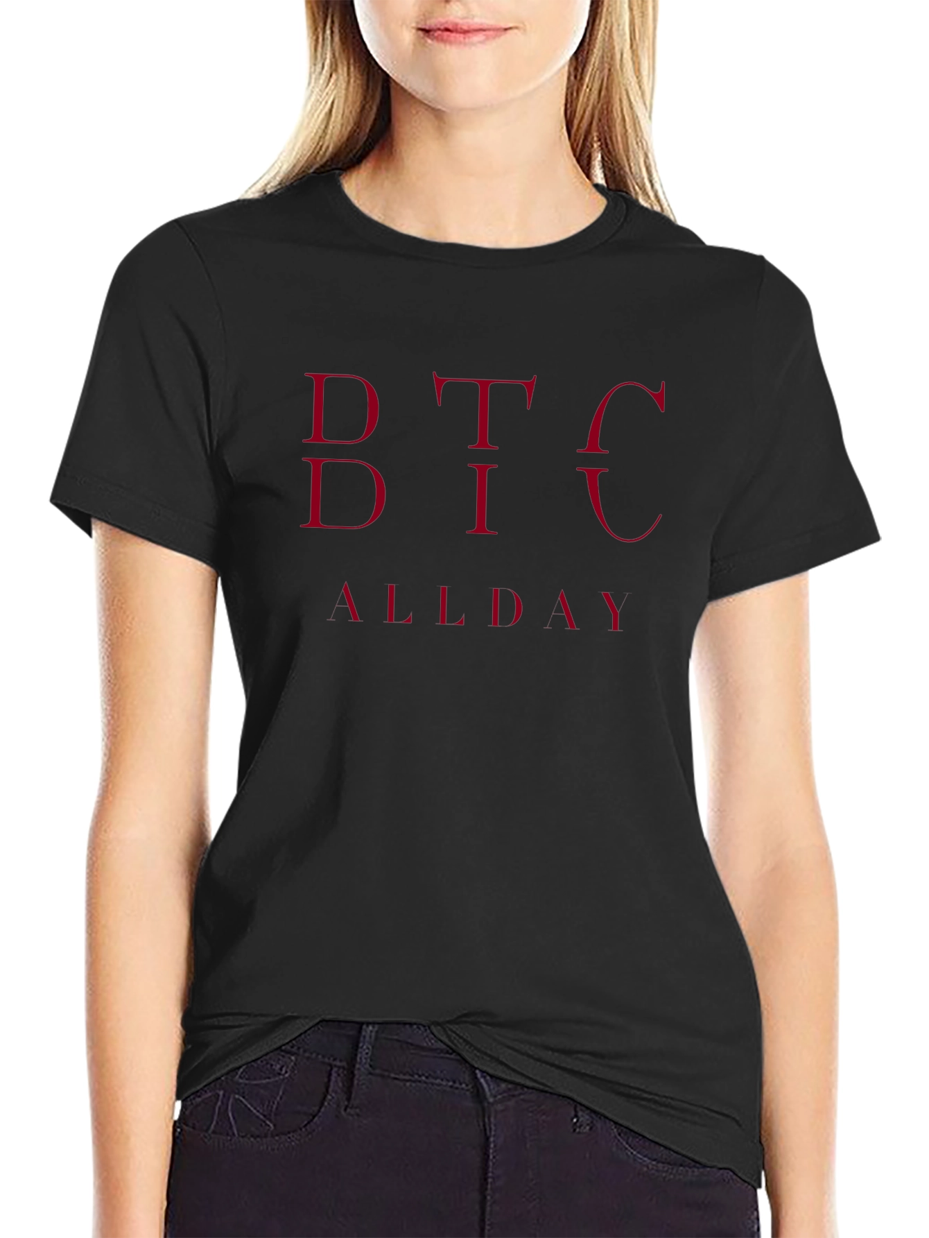 BTC ALLDAY Graphic Tee - Black