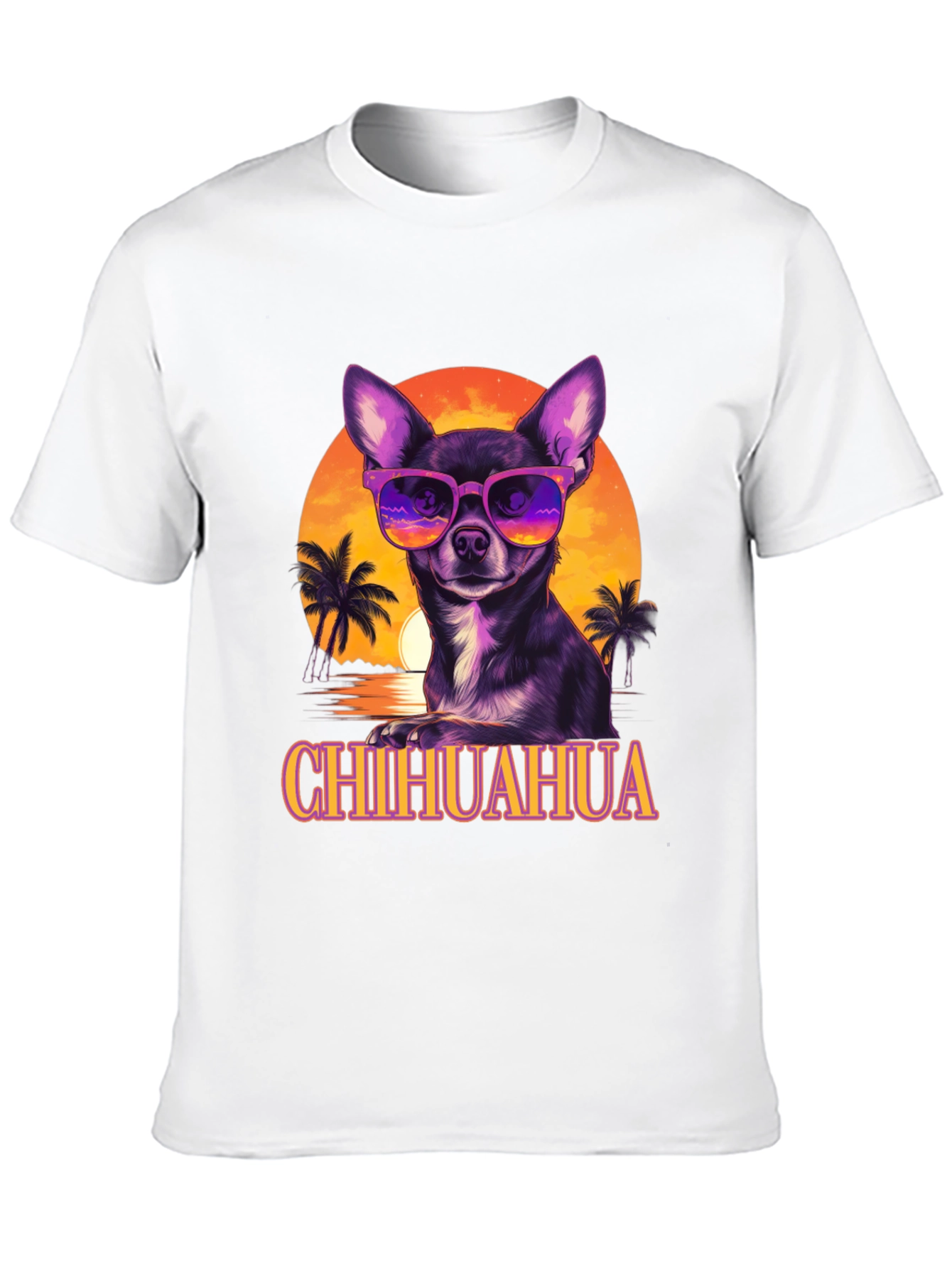 Chihuahua Sunglasses Graphic T-Shirt