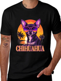 Chihuahua Sunglasses Graphic T-Shirt
