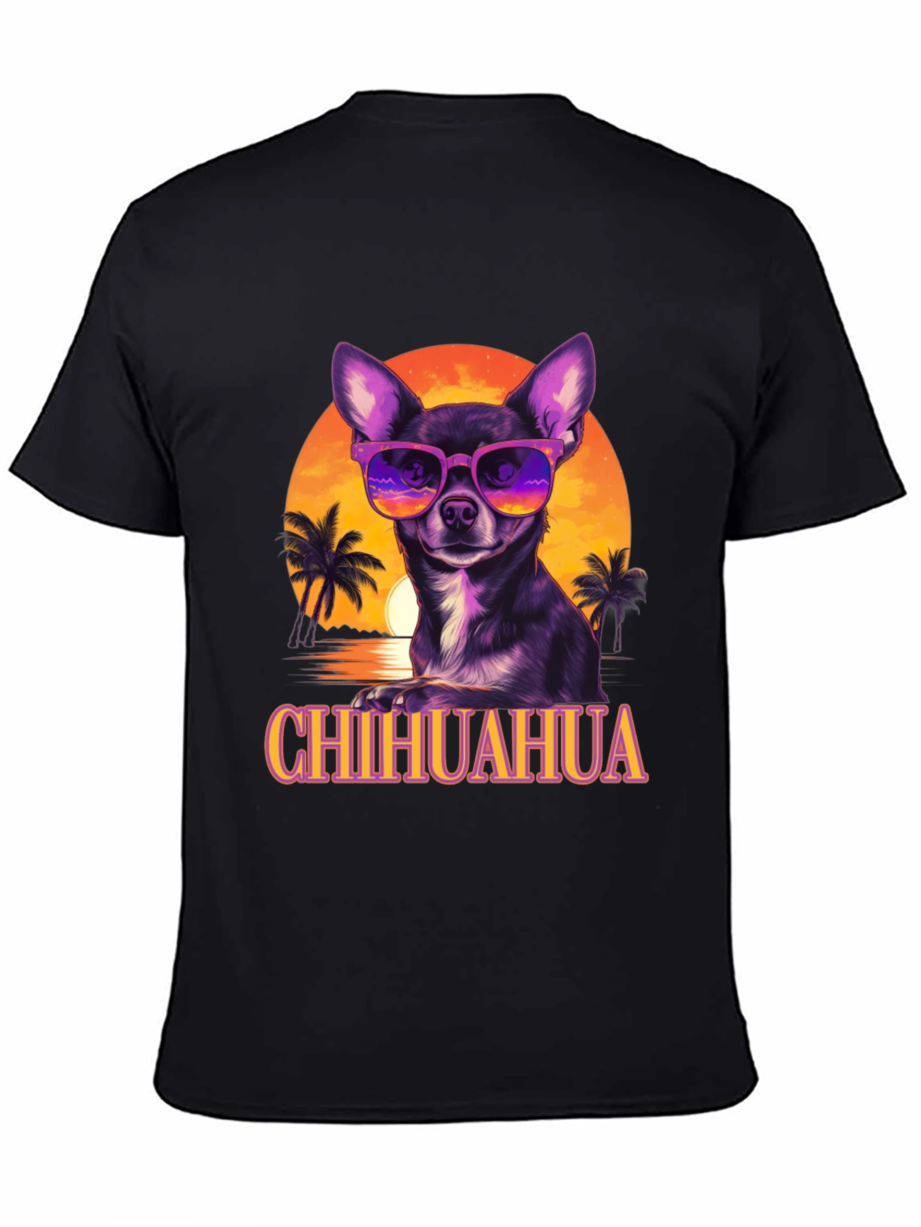 Chihuahua Sunglasses Graphic T-Shirt