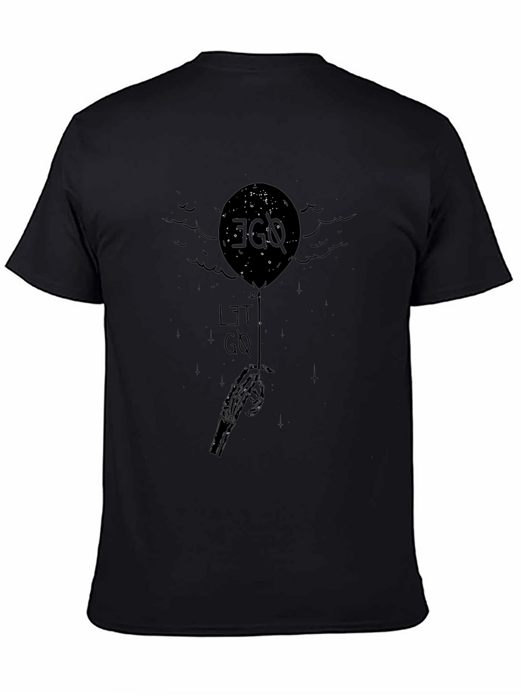 Ego Let Go Balloon Graphic Tee