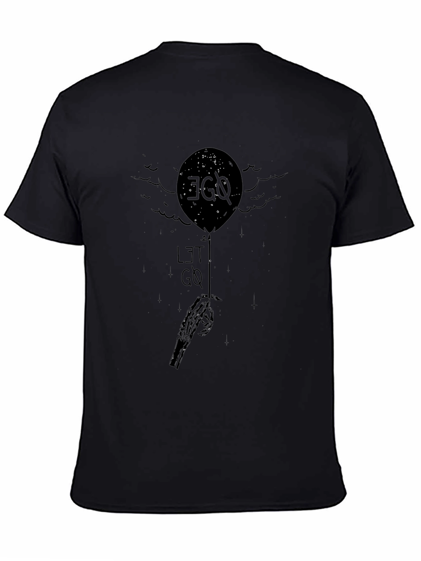Ego Let Go Balloon Graphic Tee