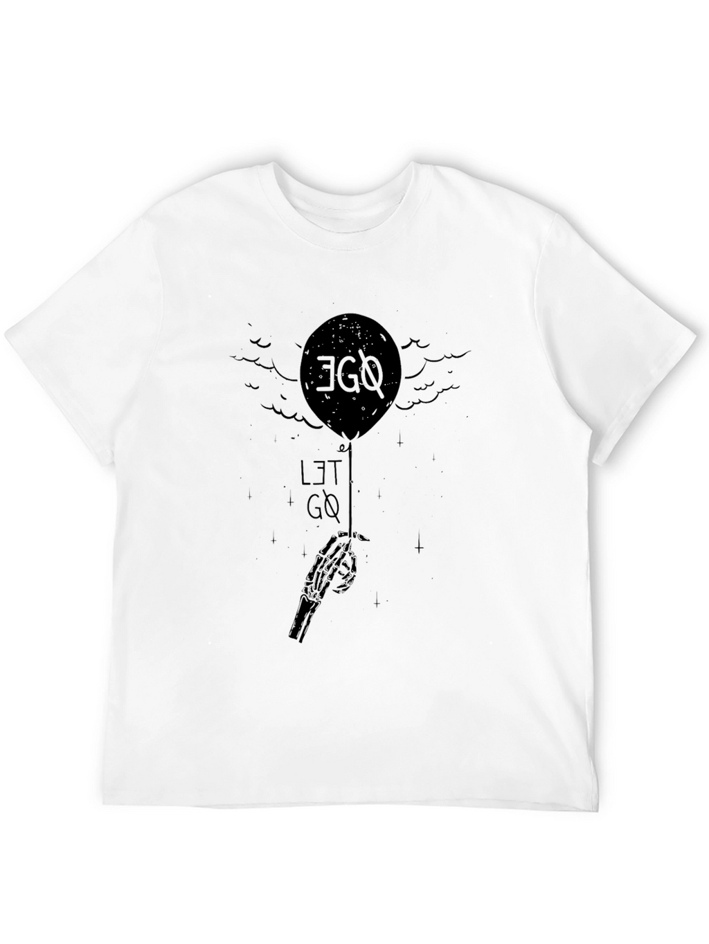 Ego Let Go Balloon Graphic Tee