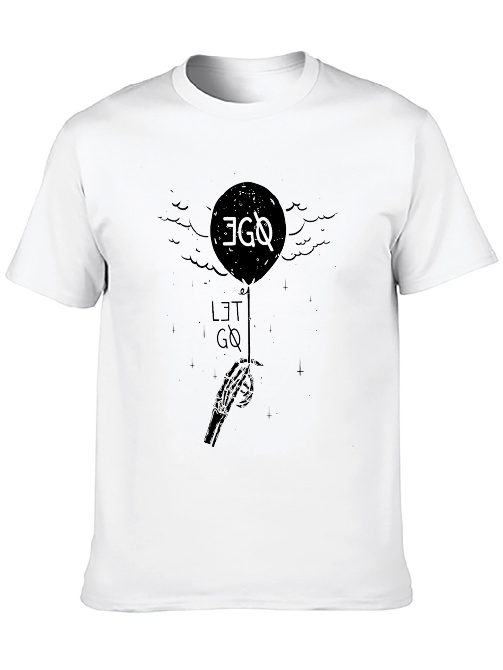 Ego Let Go Balloon Graphic Tee
