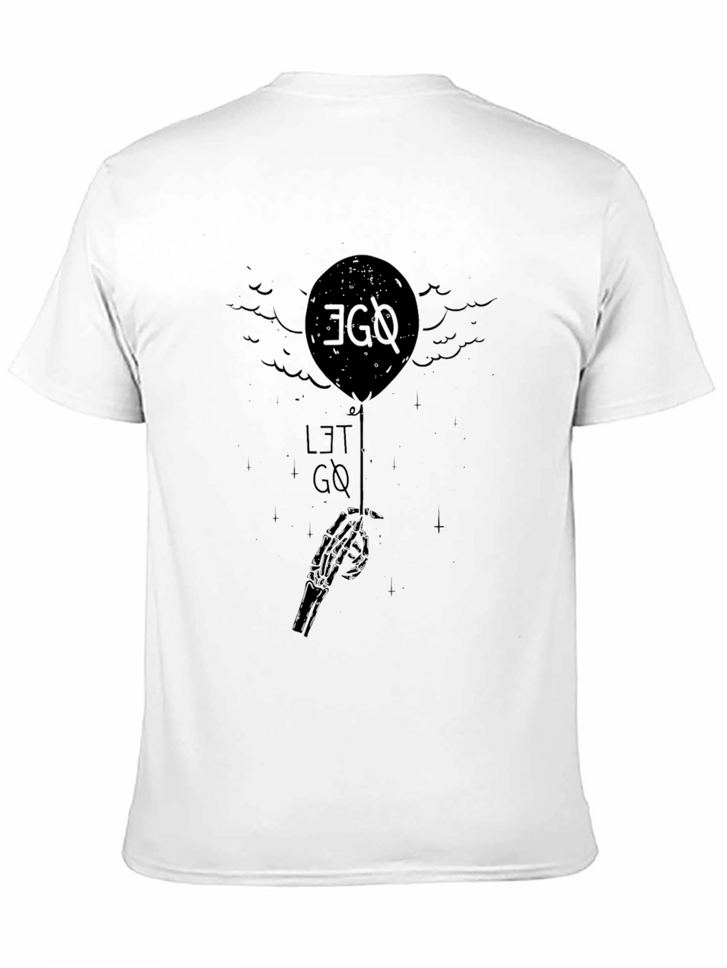 Ego Let Go Balloon Graphic Tee
