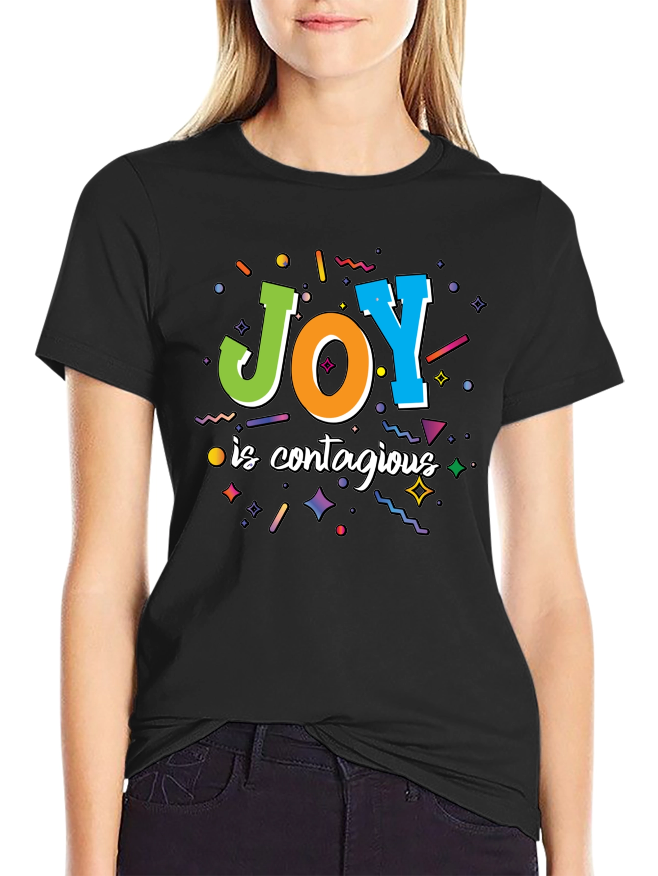 Joy is Contagious Graphic T-Shirt
