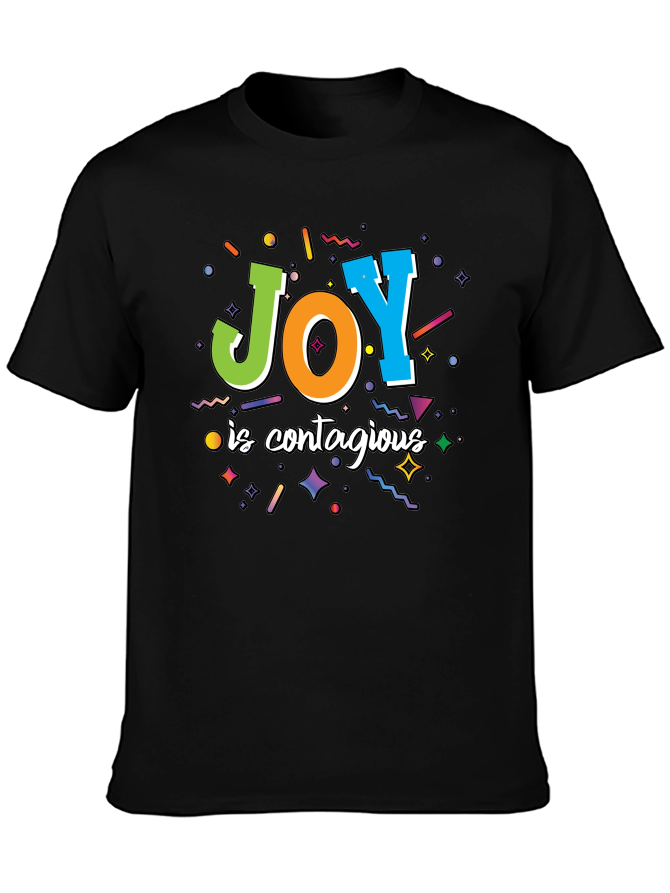 Joy is Contagious Graphic T-Shirt