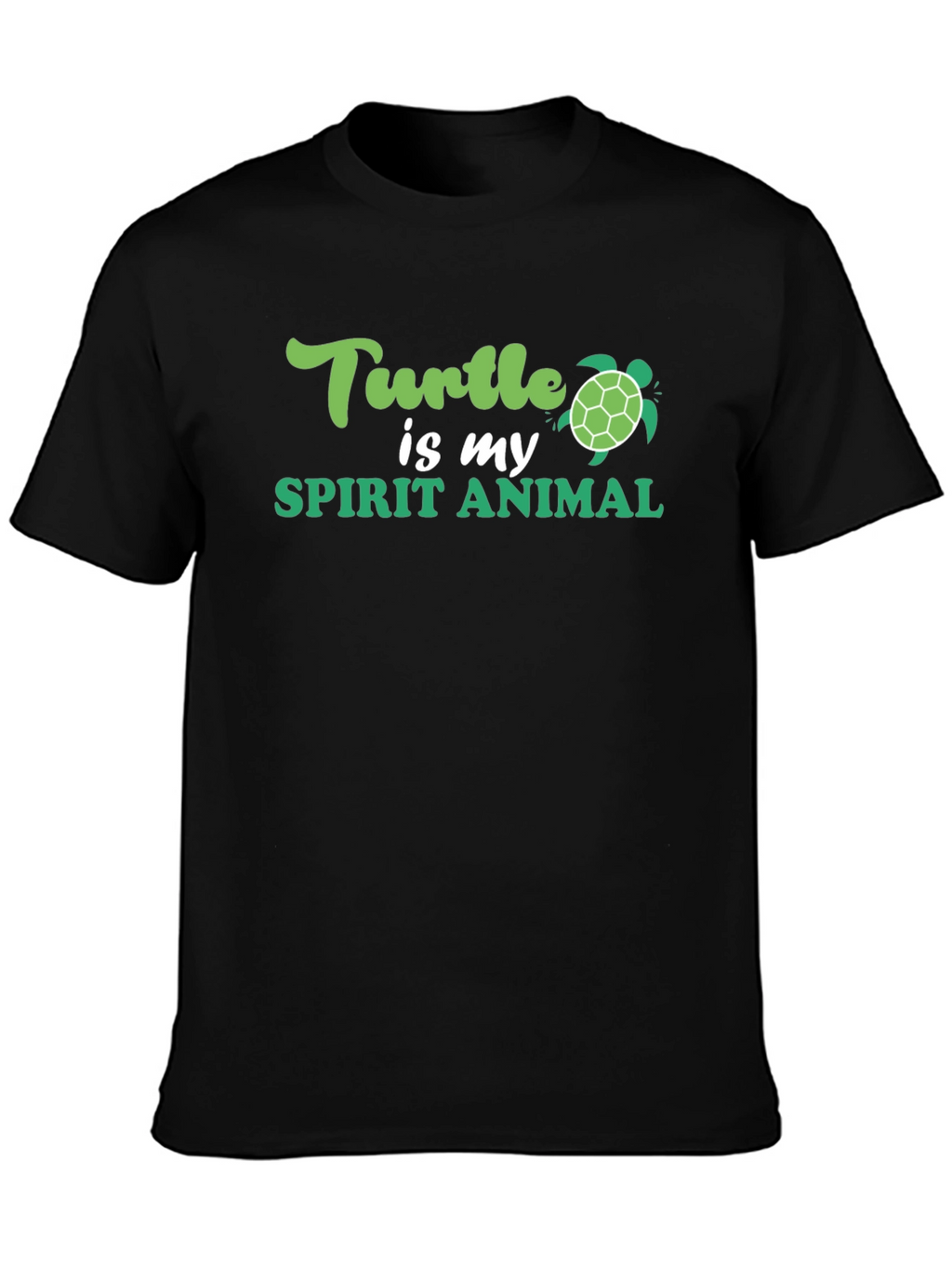 Turtle Spirit Animal Graphic T-Shirt