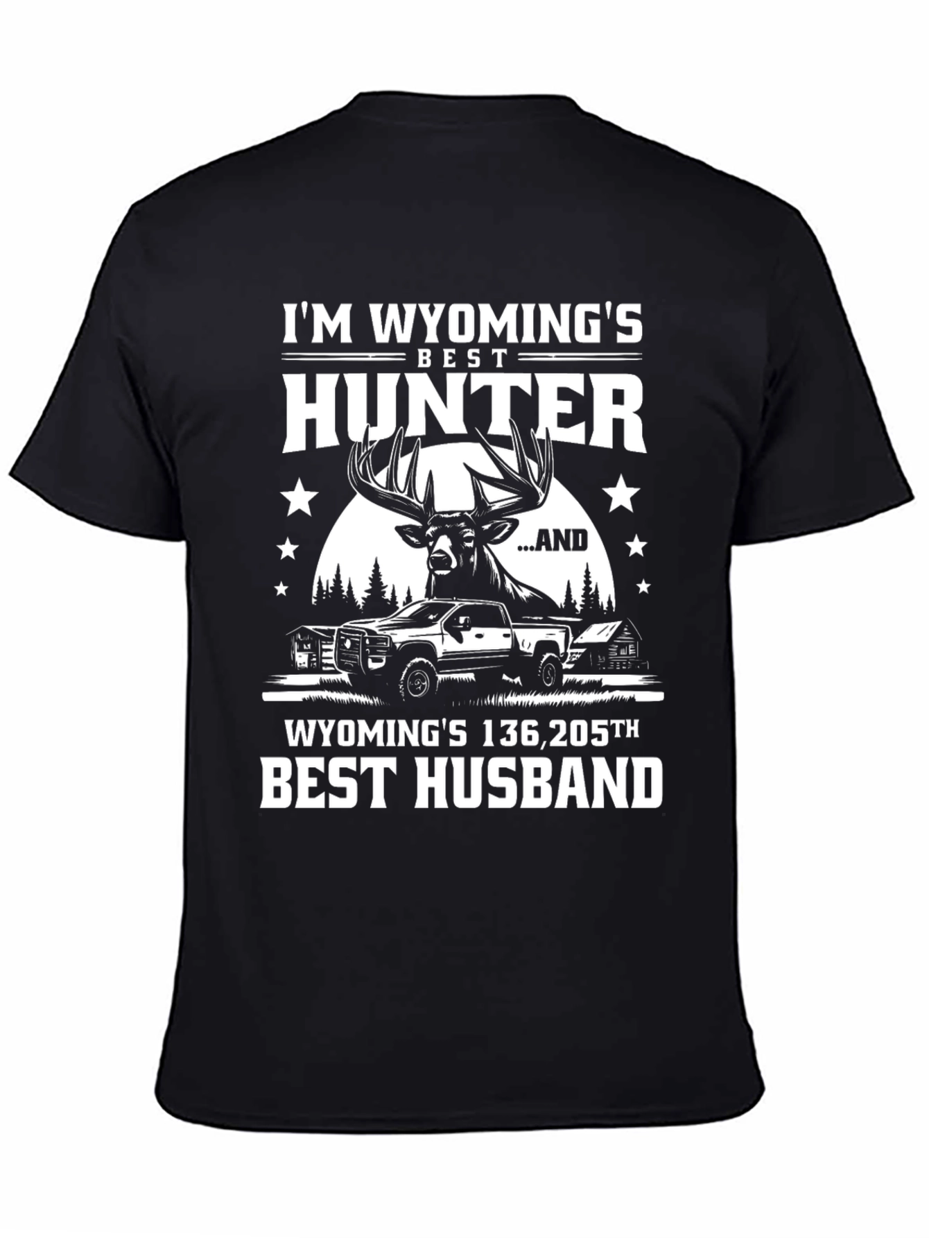 Wyomings Best Hunter Novelty T-Shirt