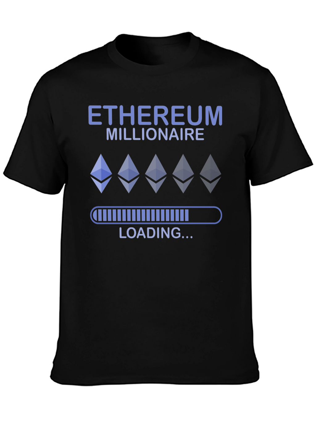 Ethereum Millionaire Loading Mens T-Shirt